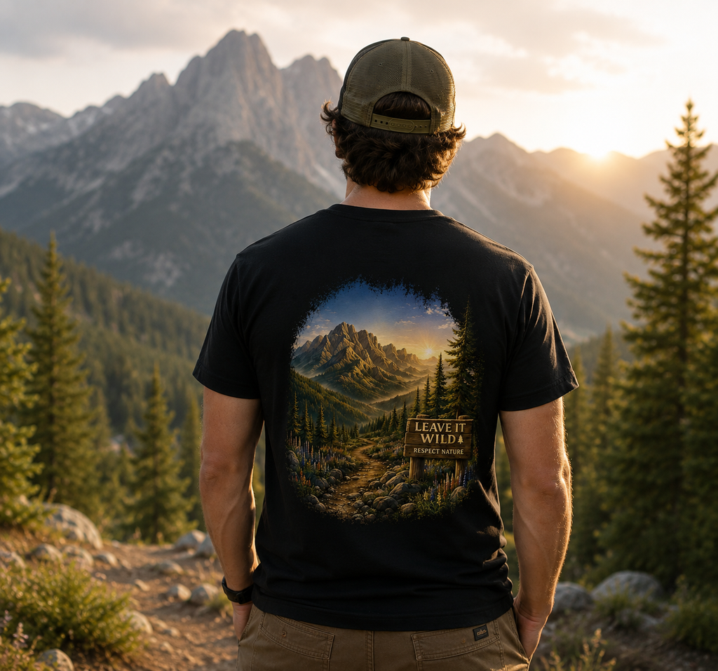 Leave It Wild Mountain Trail Tee