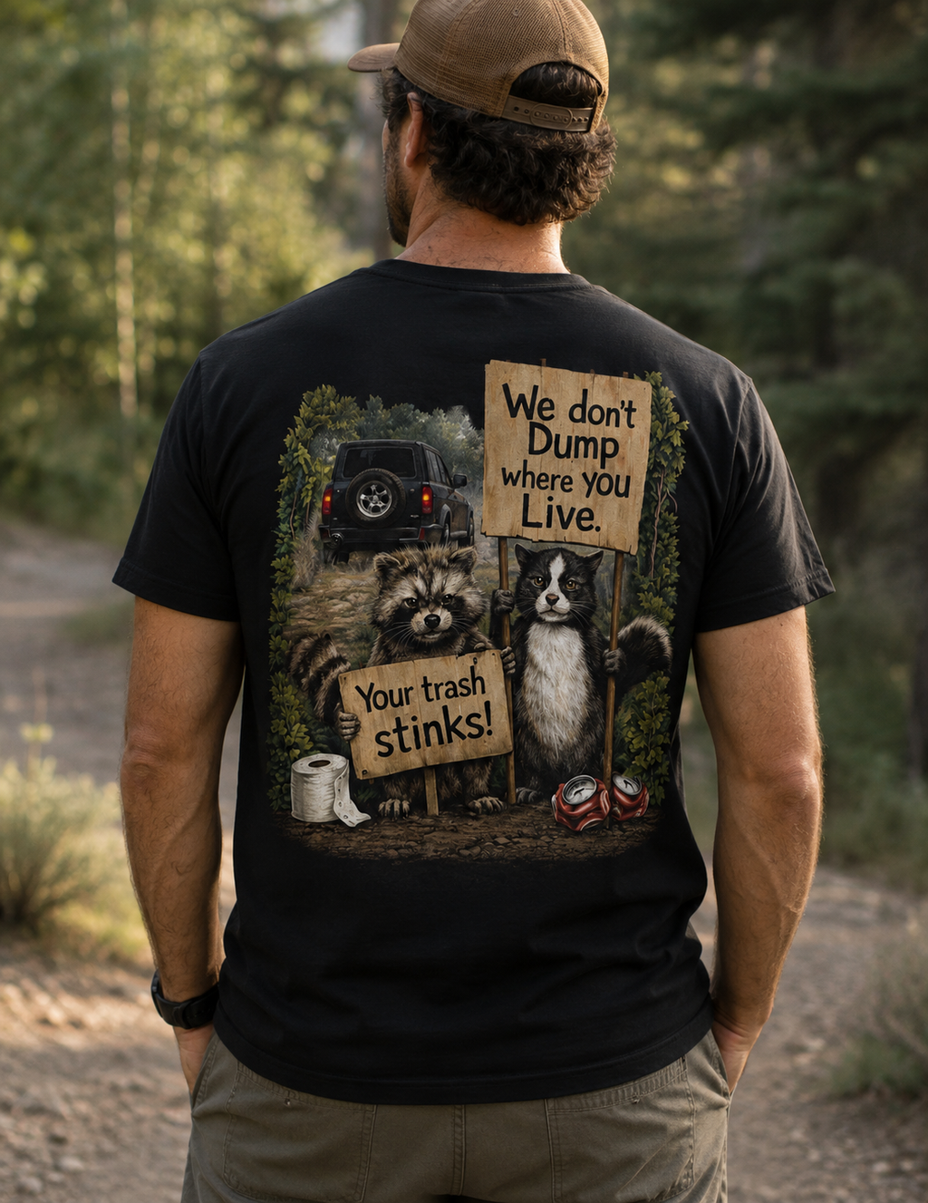 We Don’t Dump Where You Live Graphic Tee