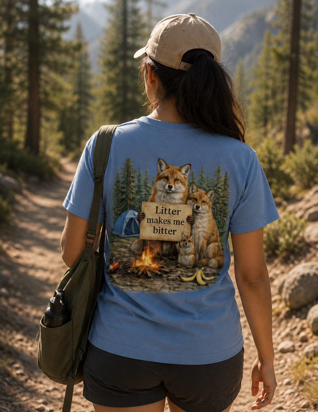 Litter Makes Me Bitter Graphic Tee