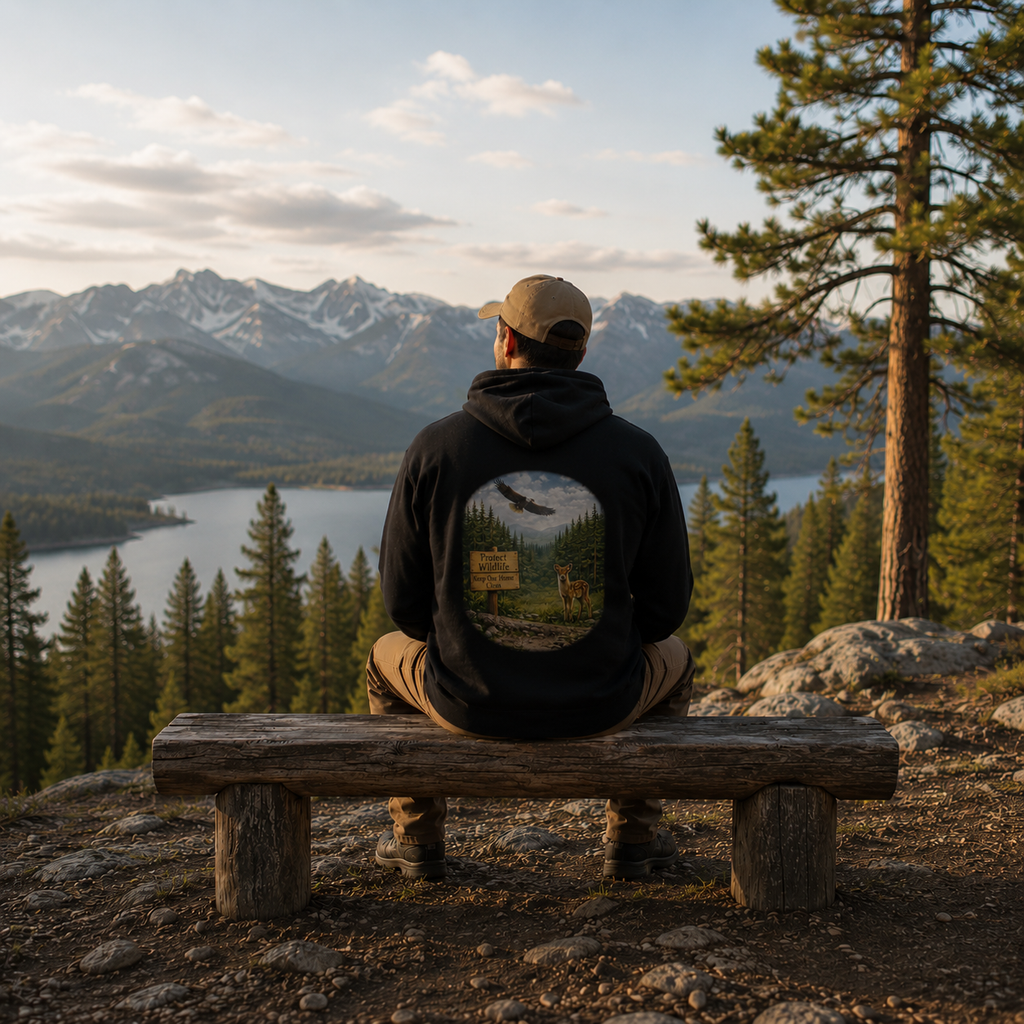 Protect Wildlife Graphic Hoodie