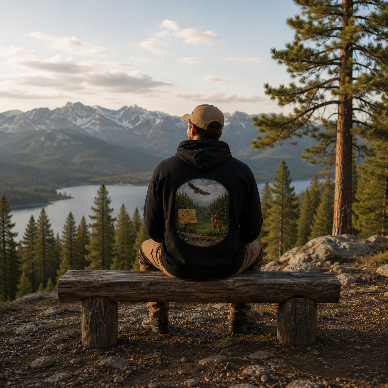Protect Wildlife Graphic Hoodie