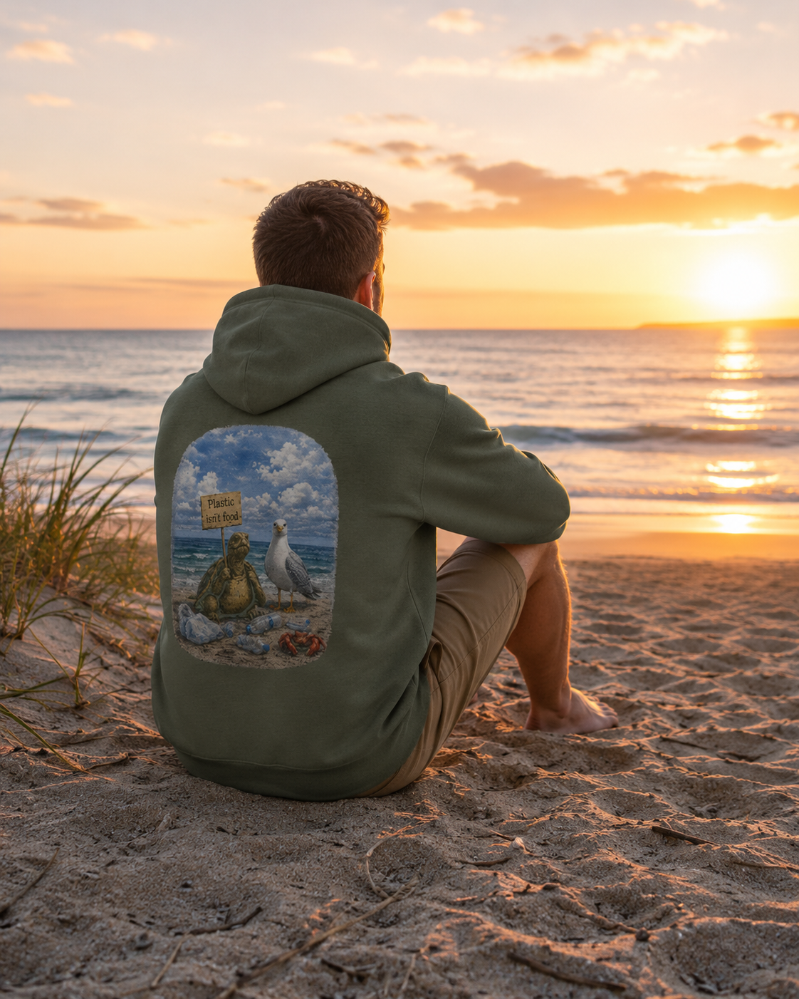 Sea Turtle Graphic Hoodie