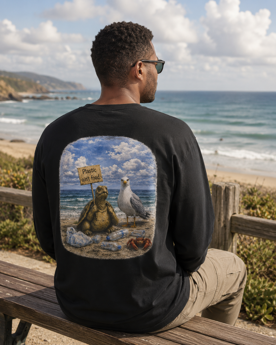 Sea Turtle Graphic Long Sleeve