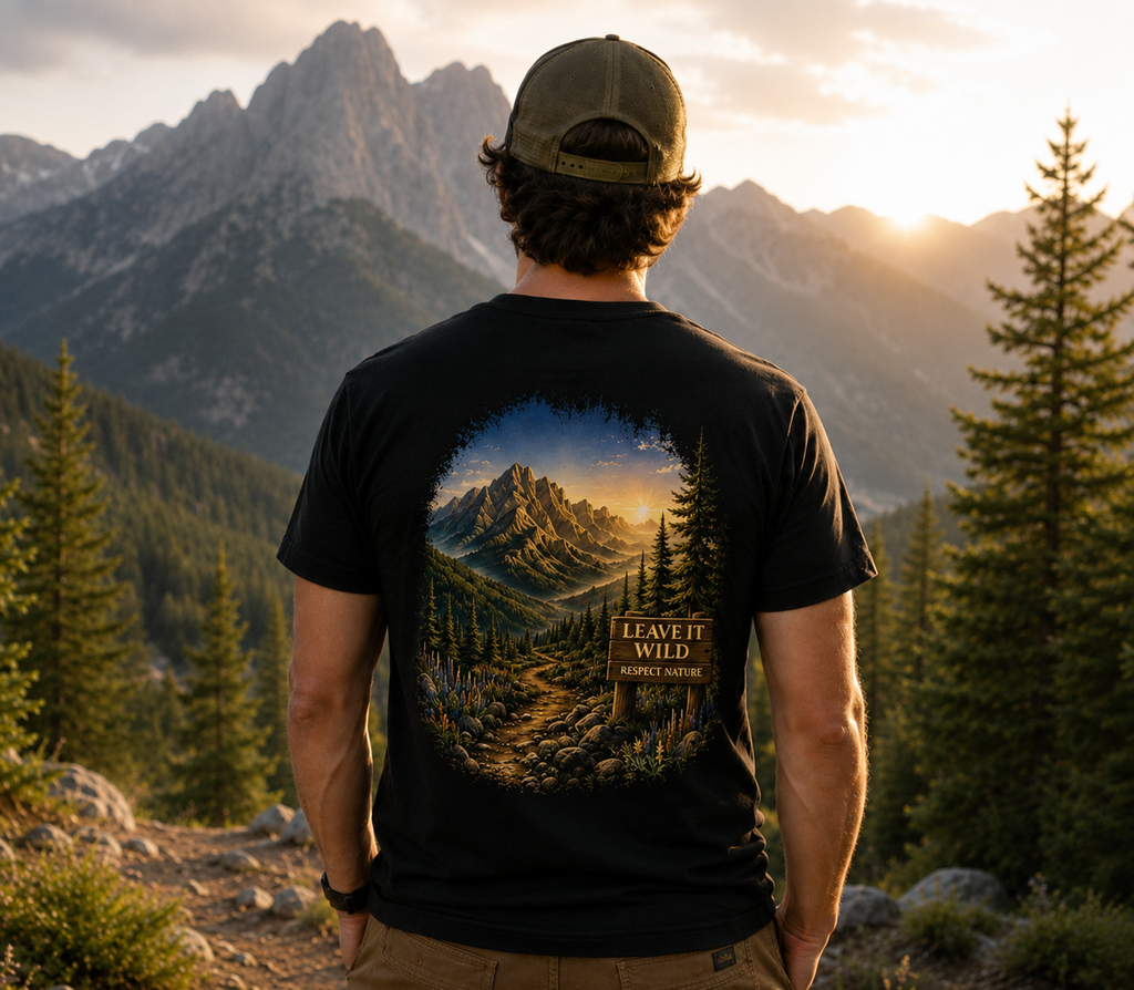 Leave It Wild Mountain Trail Tee